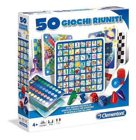 Clementoni 12941 50 Giochi Riuniti