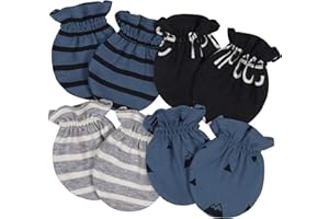 Grow by Gerber baby-boys 4-pack Mittens