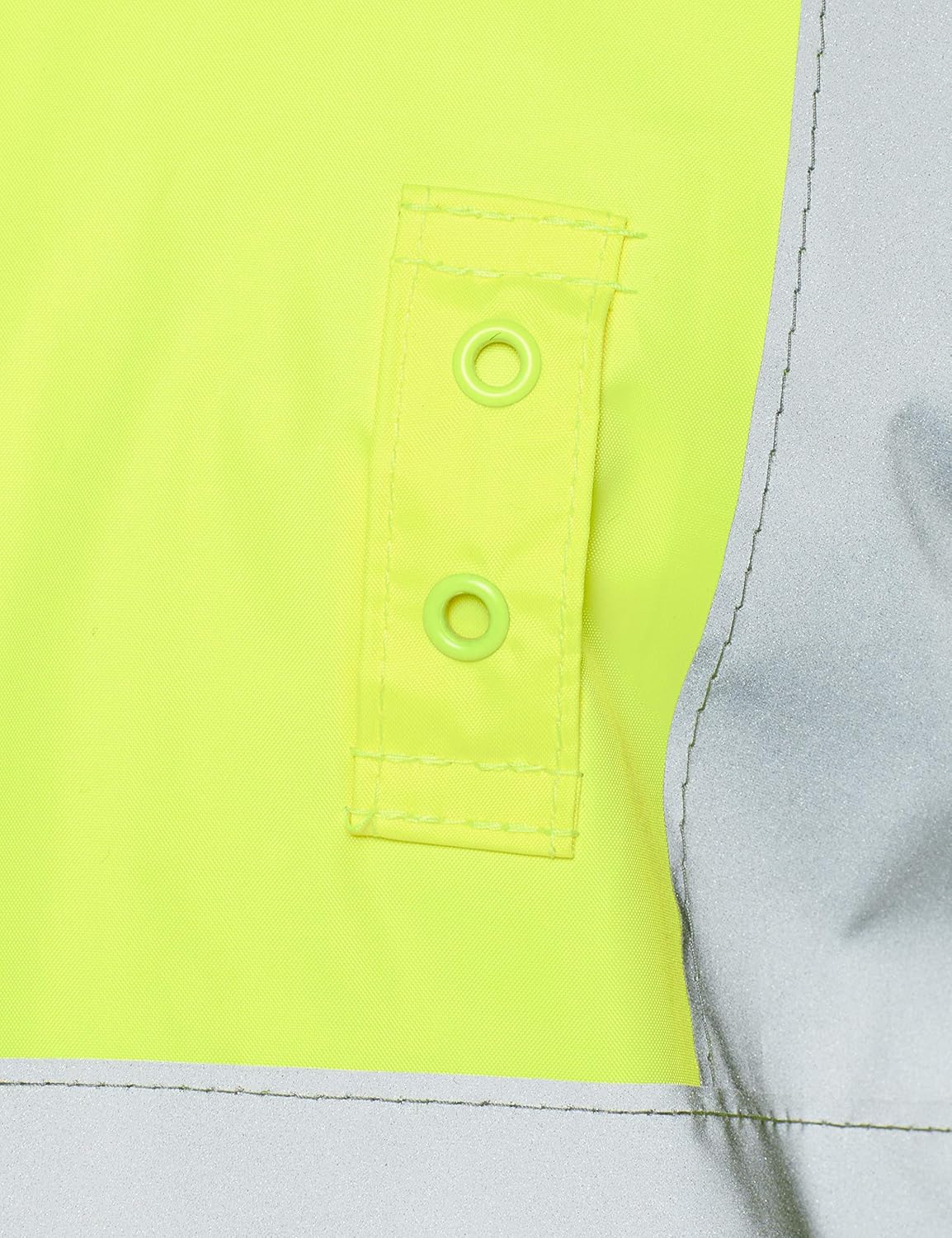 hi vis long raincoat