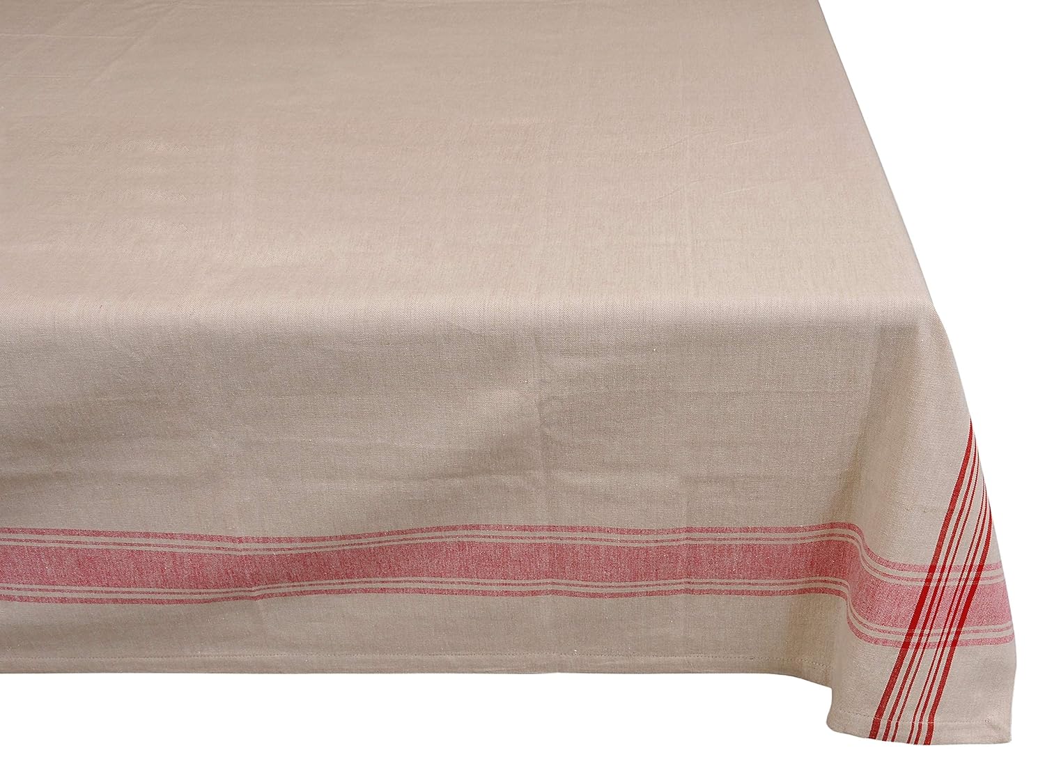 Best red stripe table cloth 60×84