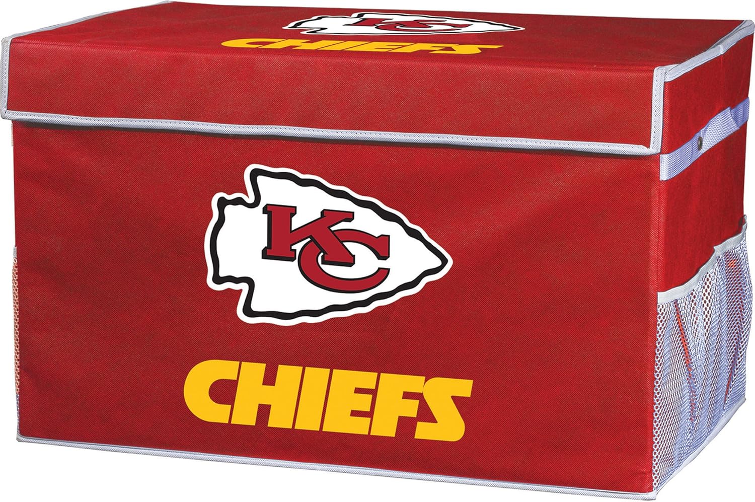 Franklin Sports NFL Folding Storage Footlocker Bins - Official NFL Team Storage Organizers - Collapsible Containers - Large