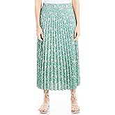 Max Studio Women's Pleated Midi Skirt