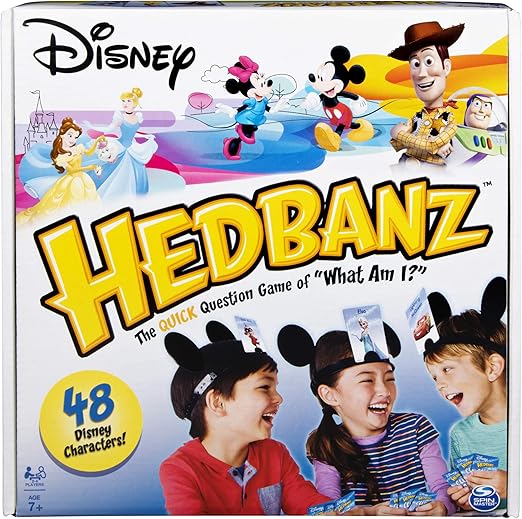 Spin Master Games Disney Hedbanz Board Game, Board Games Amazon Canada
