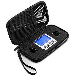 Caseling Hard Case Fits ThermoPro TP17 Dual Probe Digital Cooking Meat Thermometer Food Grill Thermometer - Hard Travel Carrying Zipper Case - Small Storage Clamshell Case Organizer