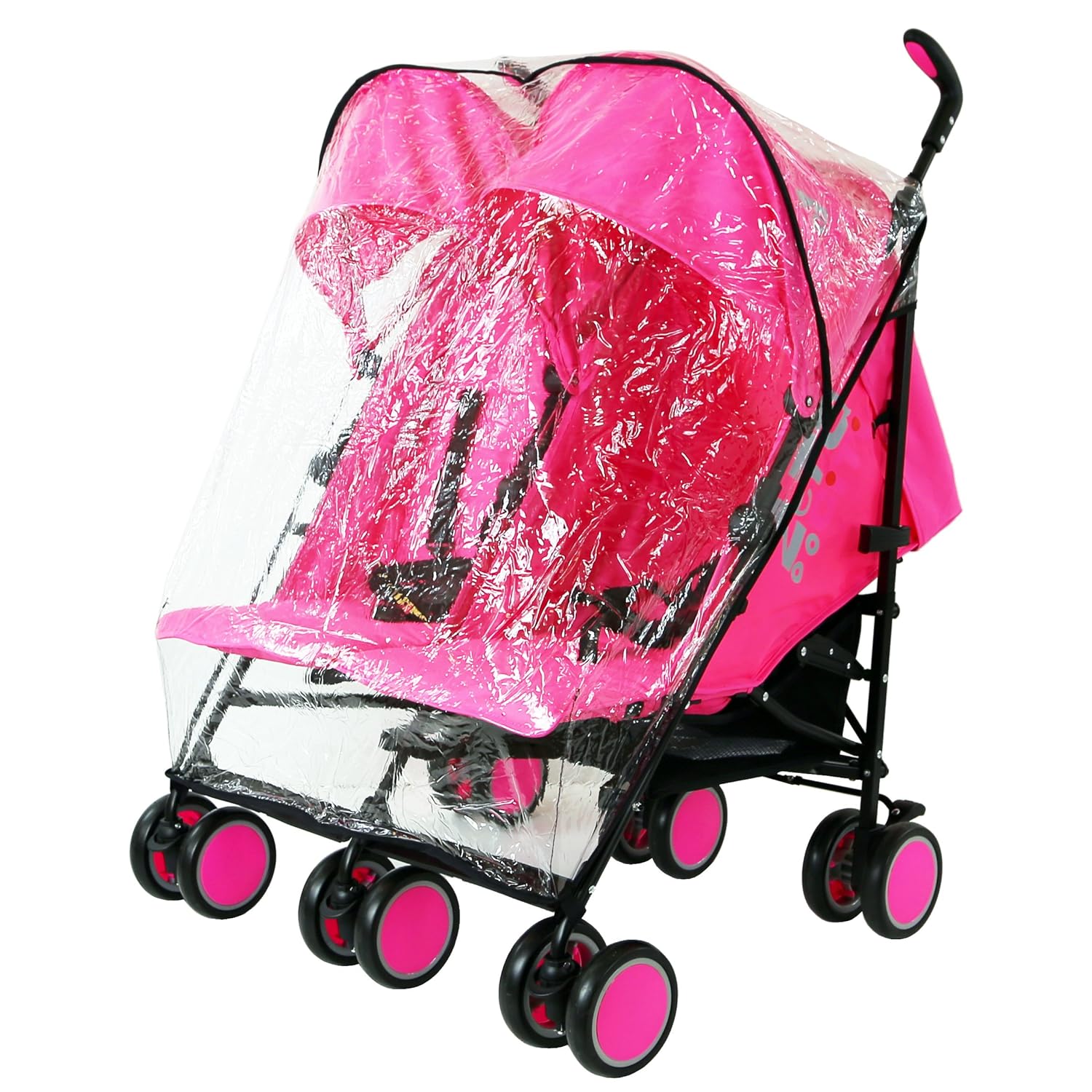 pink double buggy