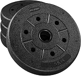 Yaheetech Adjustable Dumbbells 15KG Pair 8 Weight Plates Spinlock Collars view 8