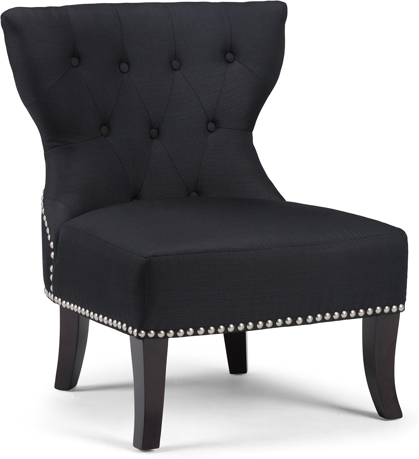 Best classic and traditional living room velvet fabric accent chair (grey)