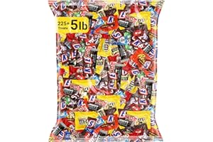 KATIE’S KANDY KORNER Assorted Chocolate Candy Mix - Individually Wrapped Milk, Dark, and White Chocolates - 5lb Bulk Variety Pack for Snacking, Sharing, and Gifting - Ideal for Home, Office, and Events