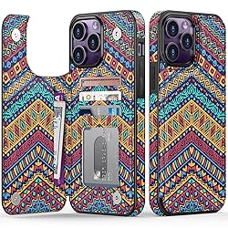 LETO for iPhone 15 Pro Max Wallet Case - Flip Folio