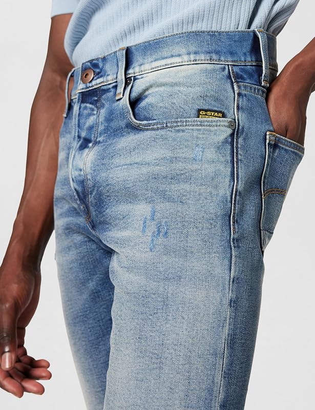 Herren 3301 Slim Jeans, Mehrfarben (Faded new Moon Restored 51001-C052-H443), 29W / 34L — Foto 3 von 6