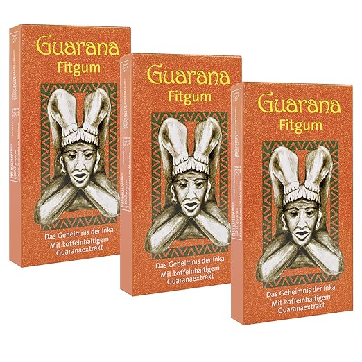 title=BADERs Guarana Fitgum. Chewing gum energizzante con estratto di guaranà. Il
