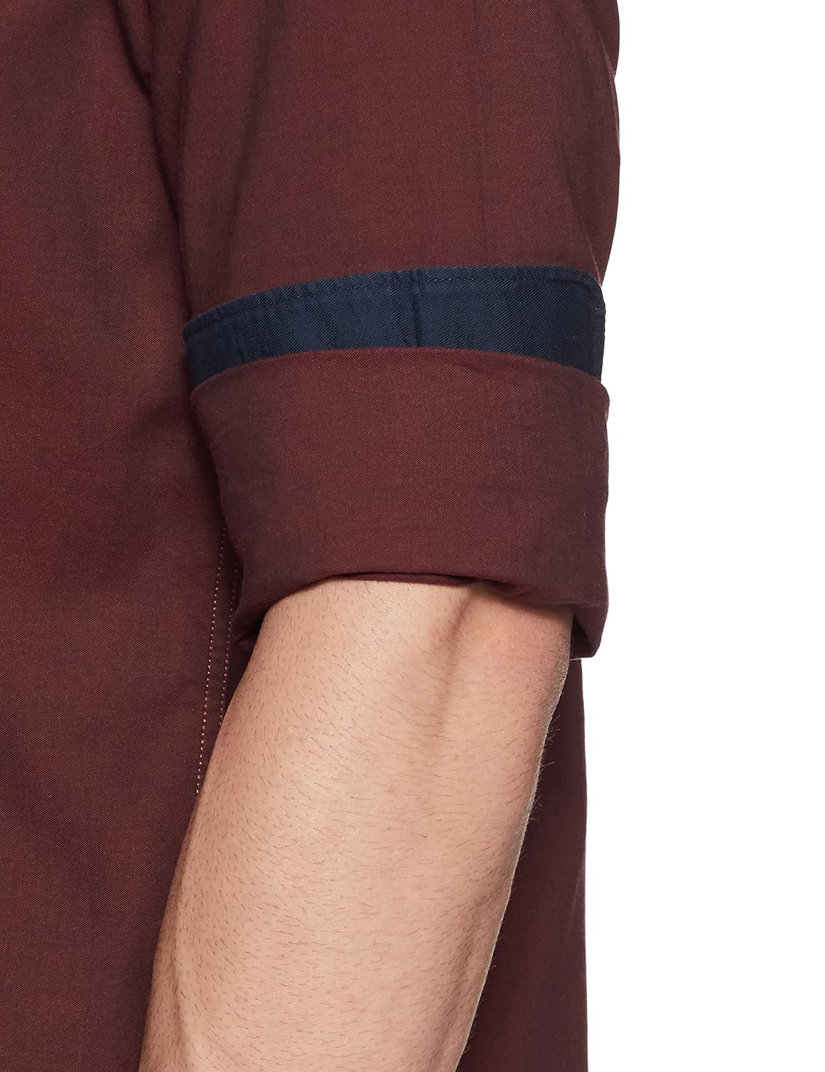 arrow sports men's solid slim fit casual shirt