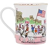 Alison Gardiner Famous Illustrator - Prince Harry and Meghan Royal Wedding Commemorative Fine Bone China Coffee Cup and Tea M