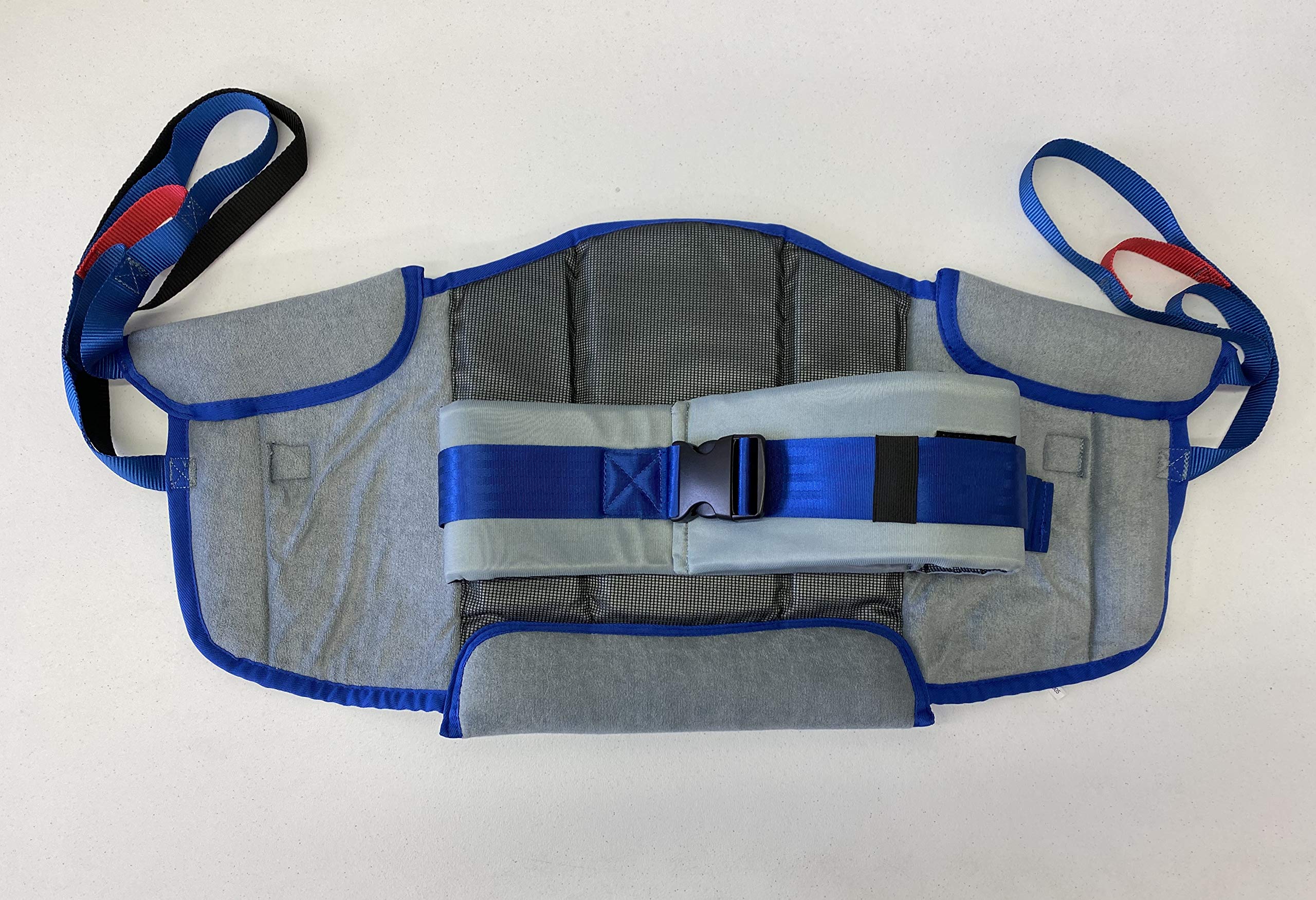 Photo 1 of Patient Aid Padded Sit-to-Stand Patient Transfer Sling PASA1 with Back Support Padding and Assist Straps for Moving 90-135 lb Users, Works with Most Lifts - Patient Lift Sling - Stand Assist