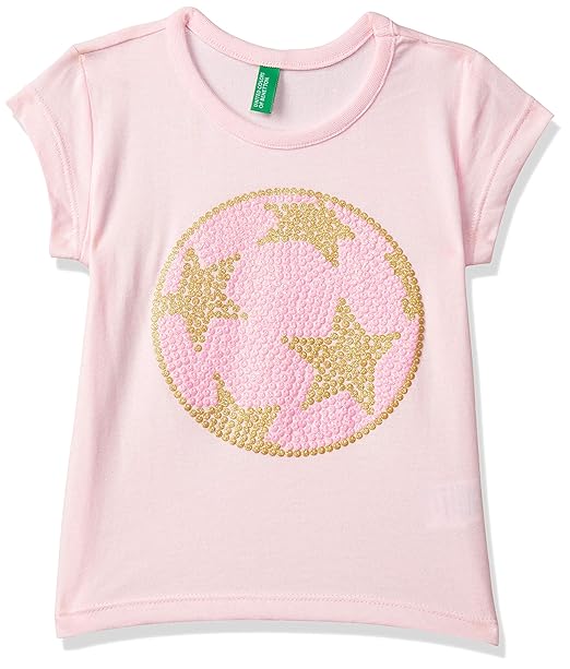 Baby Girls Plain Regular Fit T-Shirt