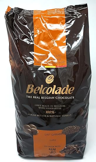 Belcolade Lait Caramel pepitas de Chocolate con Leche Caramelo 5kg