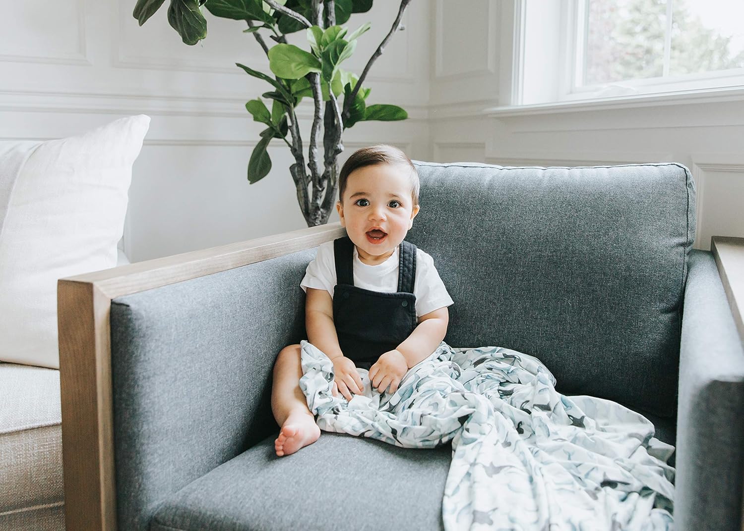 copper pearl camo swaddle