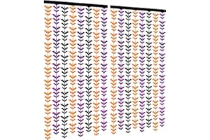 WATCH ME FLY 2 Pack 3.3x6.6ft Bat Wing Foil Fringe Curtains - Gleaming Tinsel Backdrop for Halloween Decorations,Night Festival Party, Costume Ball, Spooky Celebrations, Creepy Events Aglow Under the Moonlight