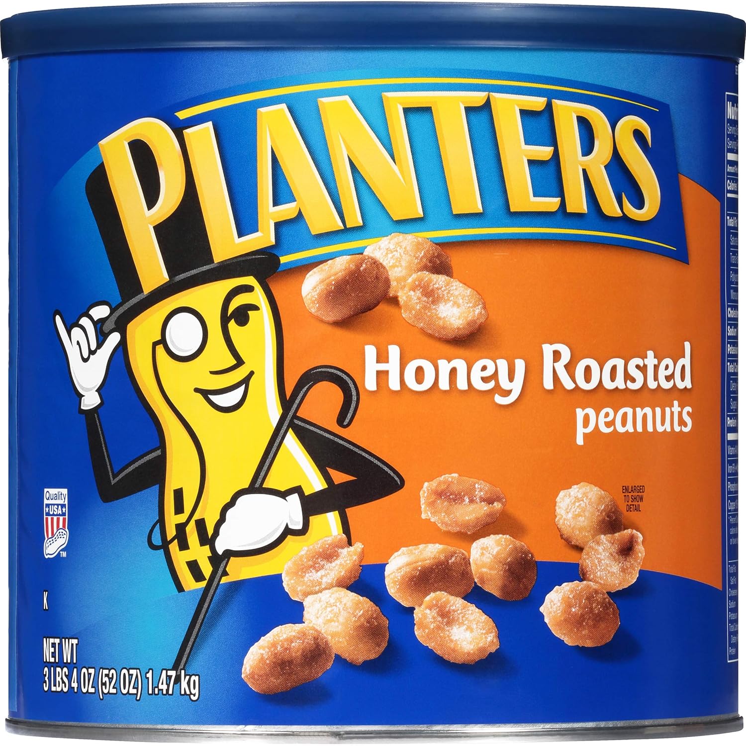 Planters Honey Roasted Peanuts, 52 oz Canisters (Pack of 2) eBay