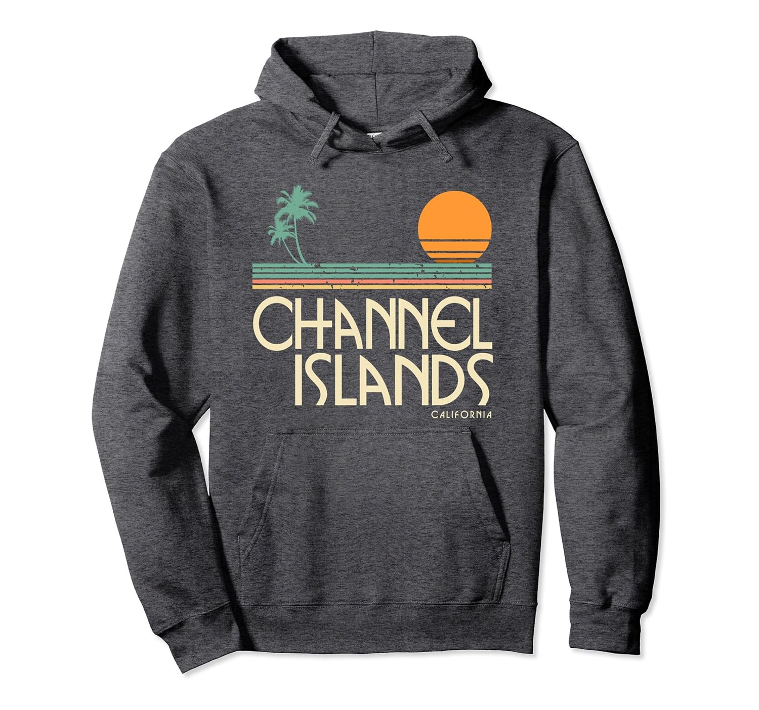 Vintage Channel Islands California Hoodie4LVS 4loveshirt