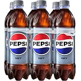 Diet Pepsi Cola Soda Pop, 16.9 Fl Oz Bottles, 6 Pack