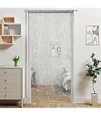 Crystal Beaded Curtain Door - 90x200cm Acrylic Diamond Bead Room Divider For Doorway & Window - View #10