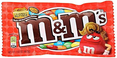 M&M's Peanut Butter 1.6 oz. (45 g)
