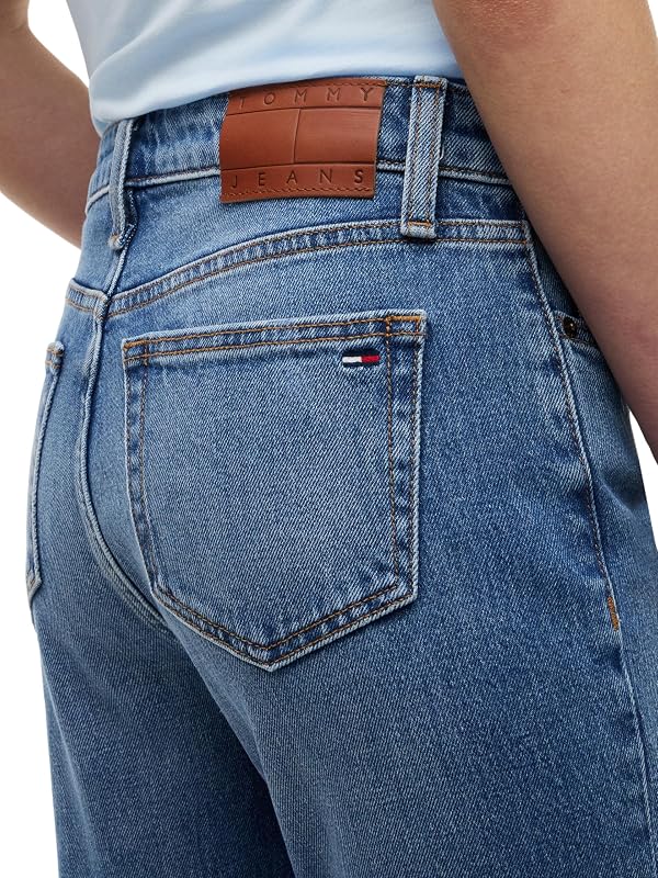 Damen Jeans Hose Lucy Slim Mid Rise, Blau (Denim Medium), 31W/30L