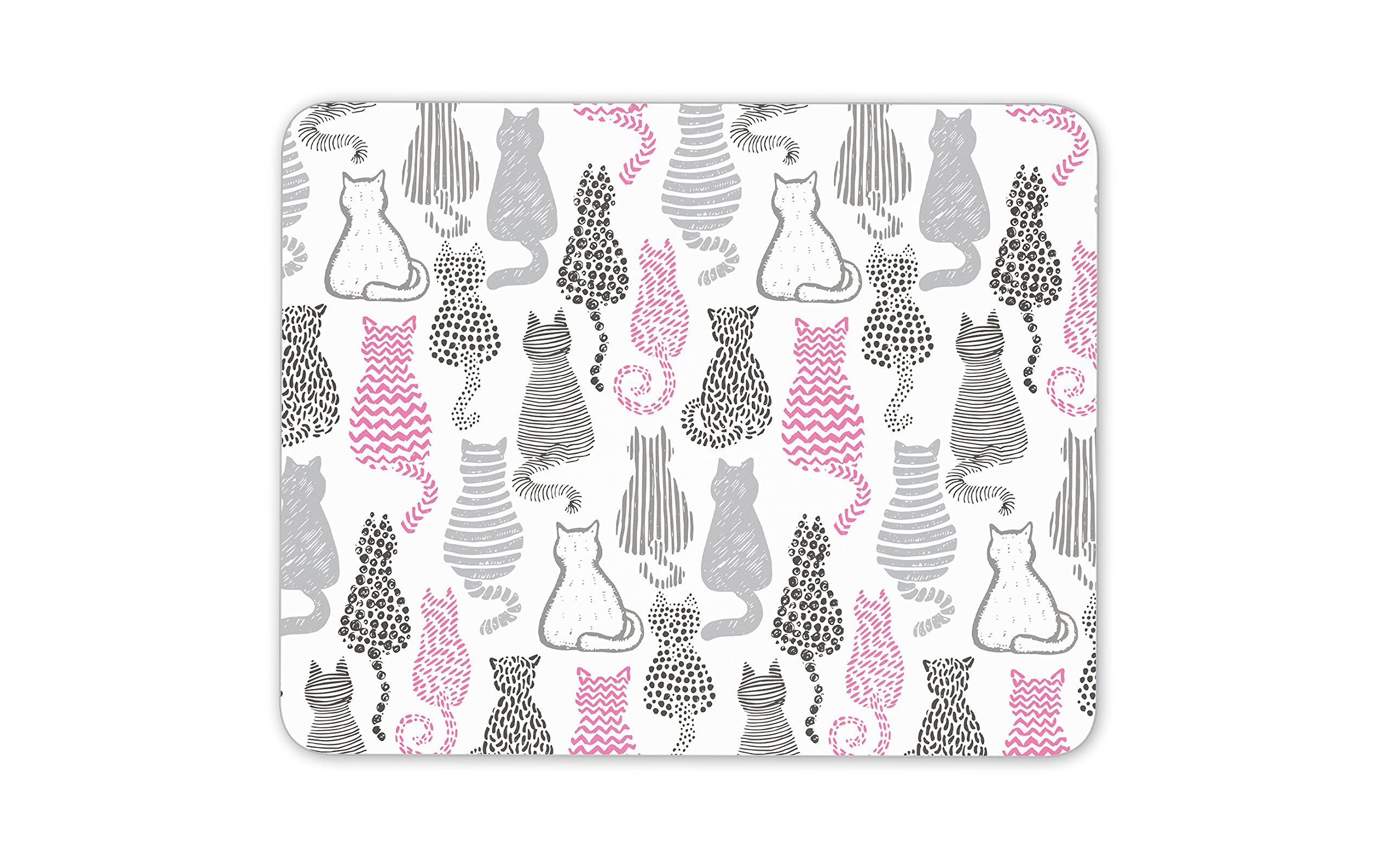 Destination Vinyl Ltd Pretty Cats Mouse Mat Pad Cats Mum Sister Daughter Computer Gift #8191