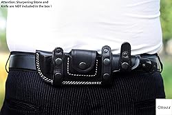 Ottoza TOP Grain Leather Knife Sheaths for Fixed