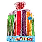 Glicks Freeze Pop (96 Pops) | Assorted Flavors | Frozen Ice Pops | Low Calorie | Fun Summer Treat | Kosher