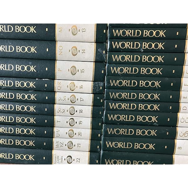 2006 World Book Encyclopedia Set - Complete Set - 22 Books: World