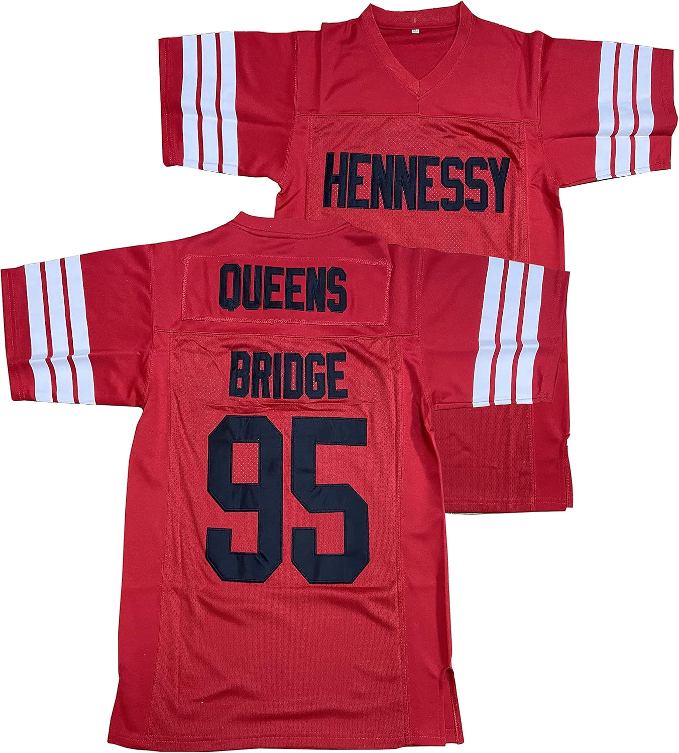 95 Red Football Jersey Stitched Men Movie Jersey S-3XL: Clothing
