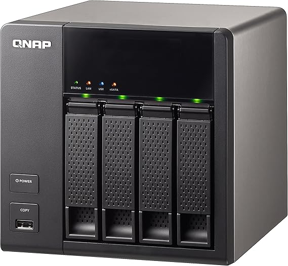 Qnap 8TB TS412 Turbo Nas Builtin Upnp/Dlna Media Server, Itunes Server Amazon.co.uk