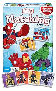 Wonder Forge Marvel Matching Game for Boys and Girls Age 3 and Up - A Fun and Fast Superhero Game You Can Play Over and Over