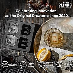 DRINKSPLINKS Customized Letter B Ice Cube