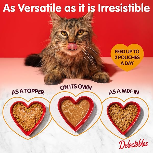 DELECTABLES NON-SEAFOOD STEW LICKABLE WET CAT TREATS, VARIETY PACK, 1.4 OUNCE (PACK OF 12)