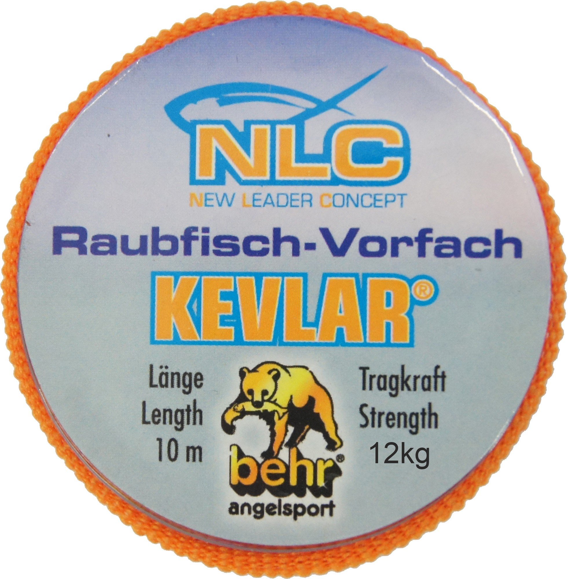 Kevlar Leader Line 10 m 5-15 kg Size:12 kg