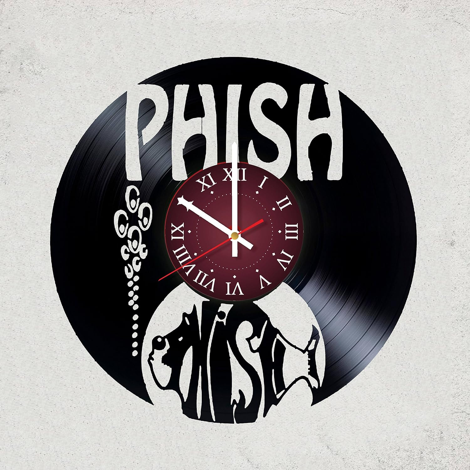 Amazon Com Phish Vinyl Record Wall Clock Rock Music Band Decor Unique Gift Ideas For Friends My Store Gift For Women She Loves Gifts For Girls Valentines Gift Prime Amazon Gift For Him