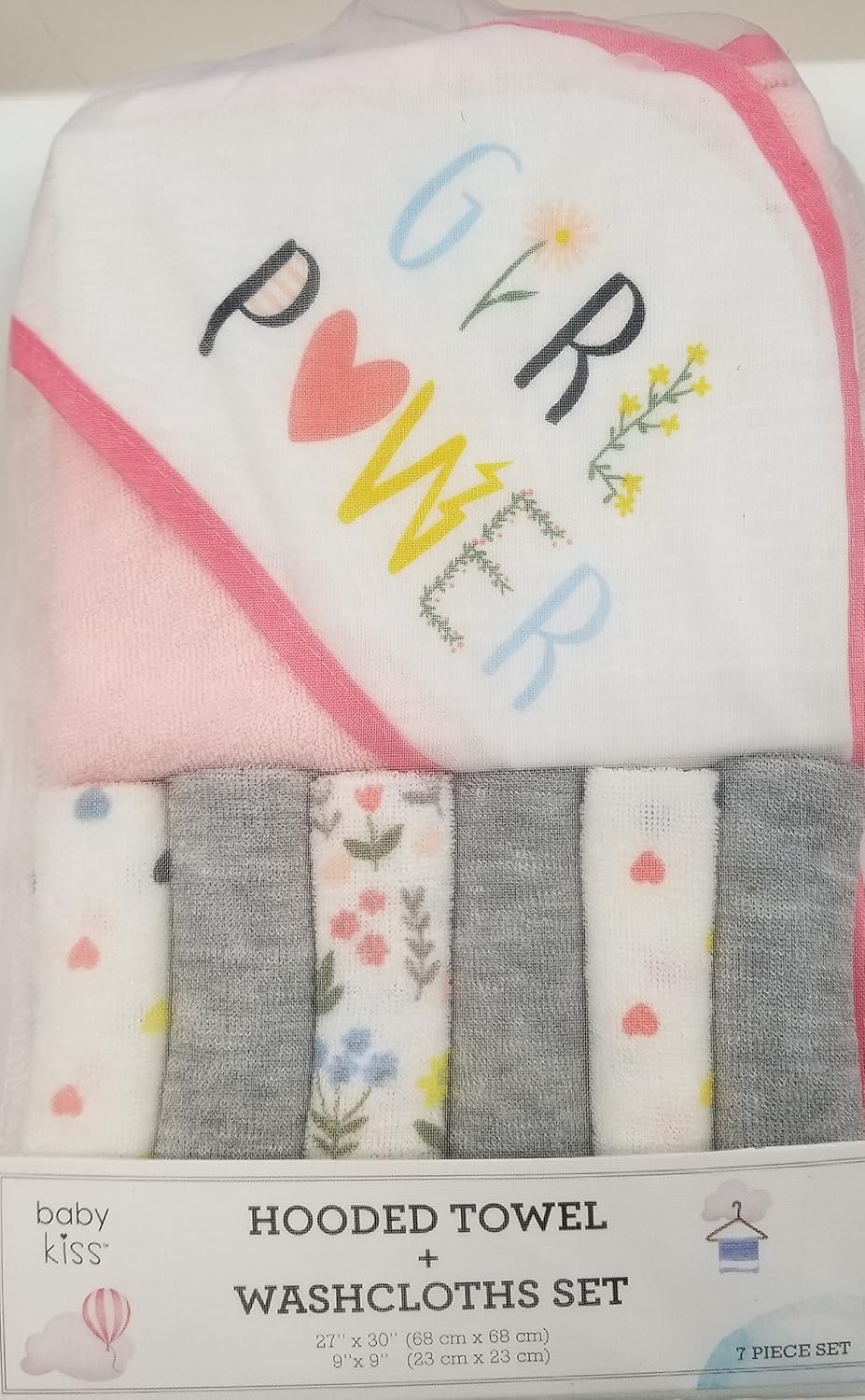 baby kiss hooded towels