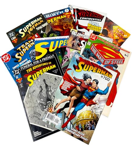 Amazon.com: Vintage Comic Book Value Gift Set- 10 Different DC