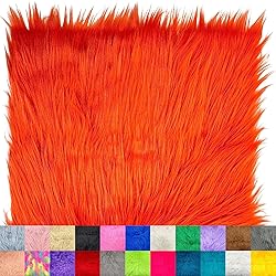 Ice Fabrics Faux Fur Fabric Squares - 14x14 Inches