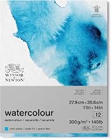 Winsor & Newton Watercolour Paper Pad 300 g/m² Cold Pressed 12 Sheets