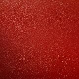 Cricut Smart Vinyl Shimmer Permanent Red 0.9 m | Vinyl for Outdoors view 2