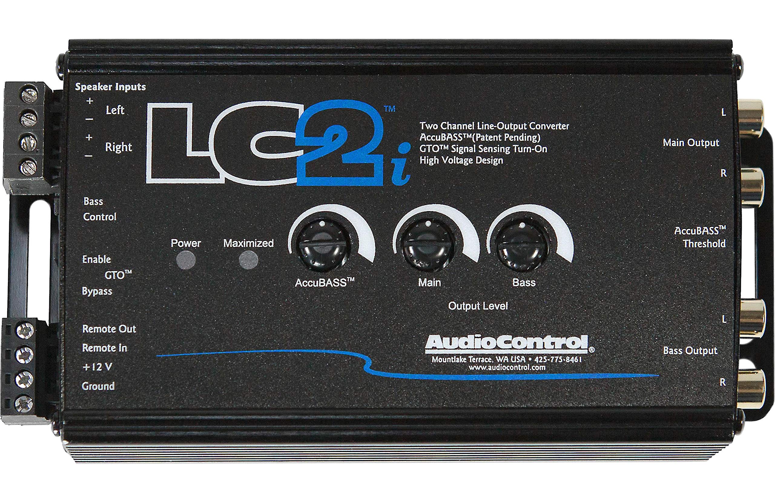 Buy AudioControl LC2i AccuBASS 2Channel Line Out Converter with