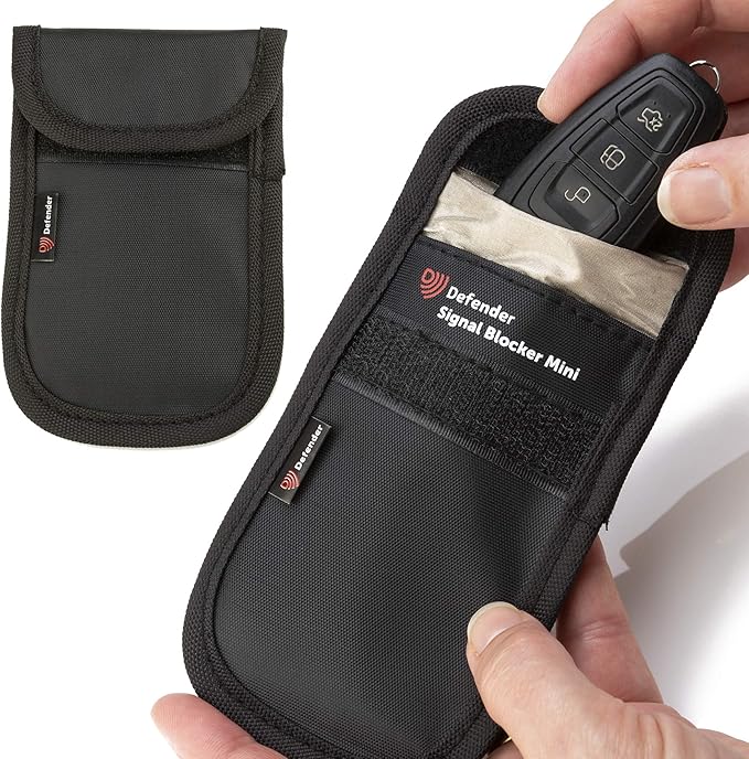 Car Key Signal Blocker Pouch RFID Blocking Faraday Case Protection