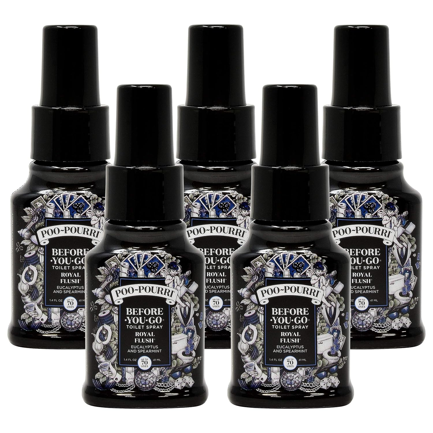 PooPourri Royal Flush Before You Go Toilet Spray 1.4 Ounce