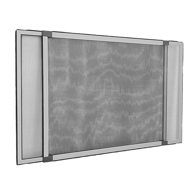 JAROLIFT Schiebfix/Easy Slide Fly Screen Frame for Windows, Balcony and