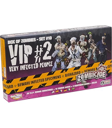 Amazon.com: Zombicide: Box of Zombies – Set #2: Toxic Crowd