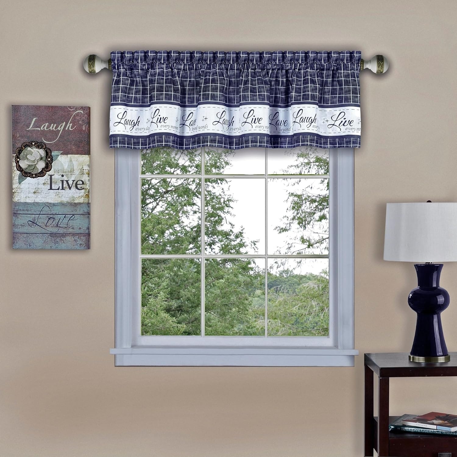 Best Blue Kitchen Curtains For Windows